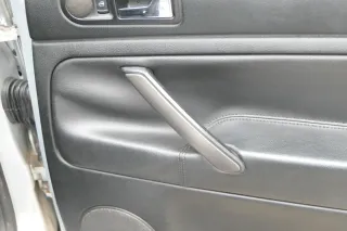 1x Passat 3B 3BG Türverkleidung Verkleidung Tür hinten rechts schwarz Leder - Bild 2