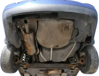 Passat 3B 3BG Auspuff Endschalldämpfer Endtopf hinten 1,6 ALZ 75kw - Bild 2