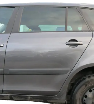 Skoda Fabia 5J Kombi Tür hinten links grau titangrau 9795 - ohne Anbauteile - Bild 1