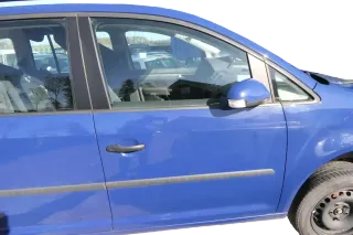 VW Touran 1T3 1T Tür vorne rechts Beifahrertür blau LL5M ohne jegliche Anbauteil - Bild 1