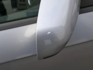 Audi A3 8P elektrischer Spiegel Außenspiegel vorne rechts grau LX7W + Glas - Bild 5