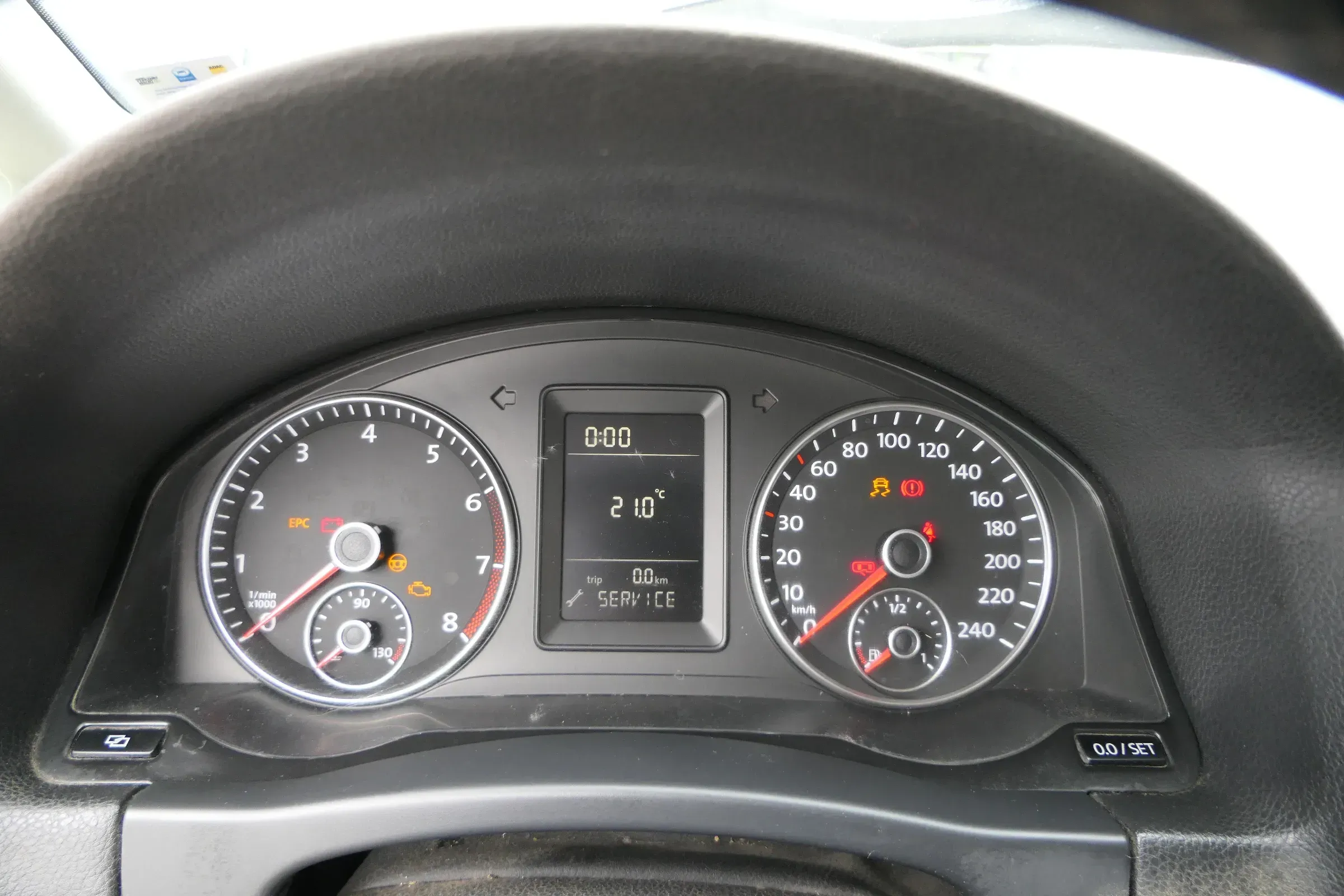 VW Golf 6 5M Plus Tacho Tachometer Kombiinstrument 5M0920860A 296.000KM - Bild 1