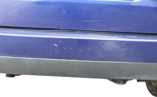 VW Passat 3BG Kombi Variant Stoßstange hinten Heckstoßstange blau LD5Q - Bild 9
