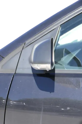 VW Polo 9N 9N3 mechanisch Spiegel Außenspiegel links vorne schwarz  Blinker - Bild 4