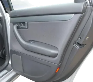 1x A4 8E B7 Türverkleidung Verkleidung Tür hinten rechts soul schwarz Griff - Bild 4
