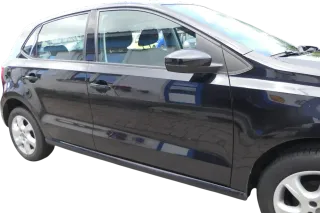 VW Polo 6R 6C Tür vorne rechts Beifahrertür 4/5-Türer schwarz LC9X-ohneAnbauteil - Bild 3