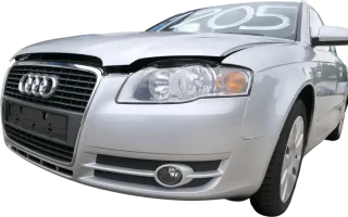 Audi A4 8E B7 Kombi Avant Stoßstange vorne Spoiler silber LY7W Grill Stoßfänger - Bild 12