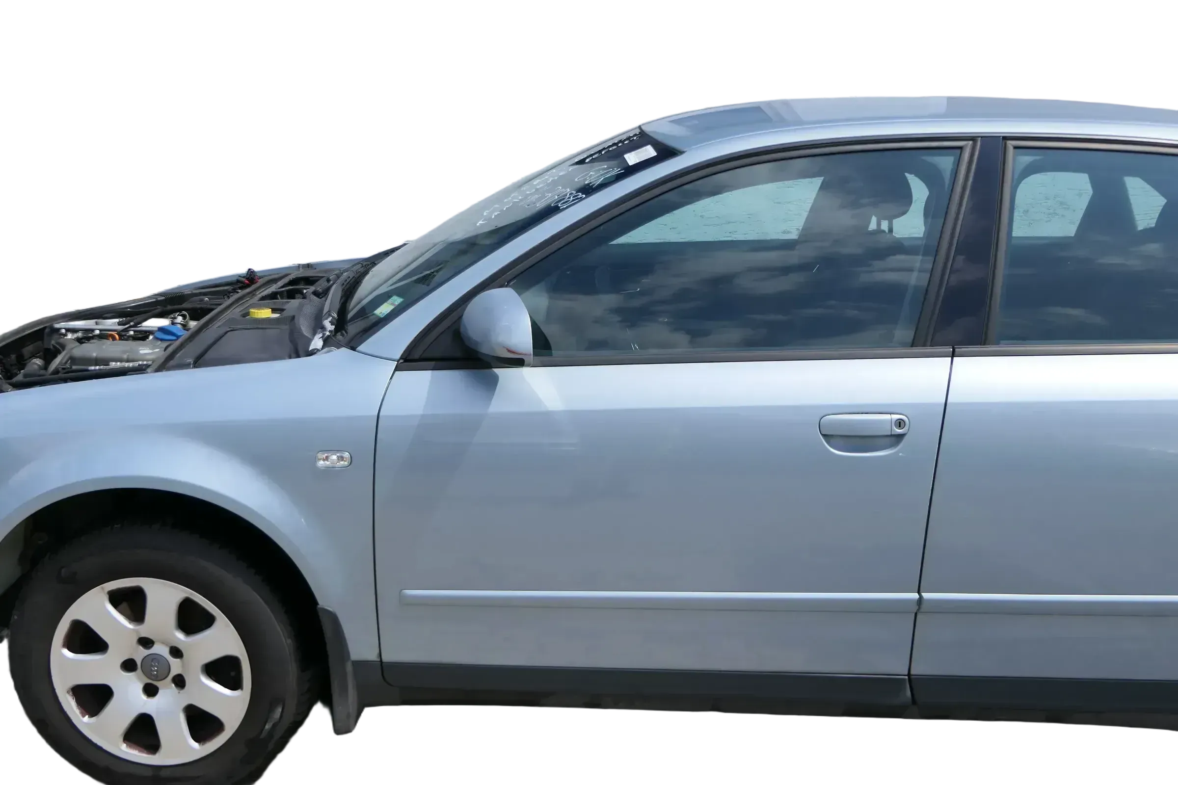 Audi A4 B6 8E nur Türblatt Tür vorne links Fahrertür blau LY7R Kombi+Limo - Bild 1
