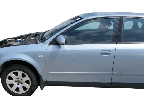 Audi A4 B6 8E nur Türblatt Tür vorne links Fahrertür blau LY7R Kombi+Limo