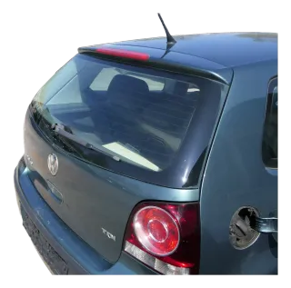 VW Polo 9N3 9N Heckklappe Kofferraumklappe Klappe grün LA6L Scheibe - Bild 4