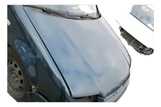 VW Bora Motorhaube Haube Klappe vorne grün LC6X - Bild 3