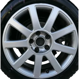 1x Audi A4 8E B6 B7 A6 4F Alufelge 8E0601025AC 7,5j x17H2 ET43 nur Felge   3 - Bild 1