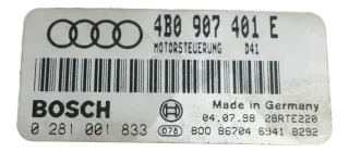 Audi A6 4B Steuergerät 2,5 TDI 110kw 150PS AFB Motor 4B0907401E - Bild 3