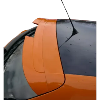 Seat Ibiza 6J Heckklappe Klappe hinten 2/3-Türer orange LP2C Spoiler mit Scheibe - Bild 9