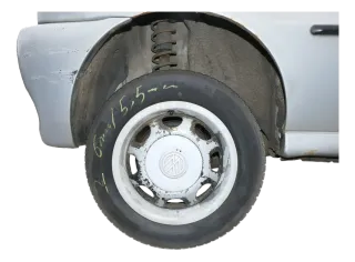 2x VW Polo 6N2 Lupo Felgen 175/65R13 80T Reifen Allwetterreifen ca. 5-7mm + Radk - Bild 1