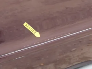 A4 B5 Tür nur Türblatt hinten links blau lila LY3K Kombi od Limo - Bild 11