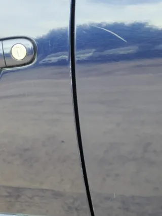 VW Polo 9N 9N3 Tür hinten links 4/5-Türer blau LB5N - ohne Anbauteile - Bild 12