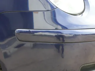 VW Polo 9N Stoßstange Frontstoßstange vorne blau LB5N - Bild 12