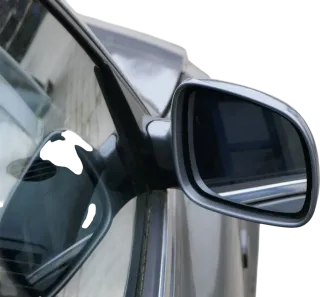 VW Passat 3B 3BG elektrischer Spiegel Außenspiegel rechts Glas schwarz LC9Z - Bild 5