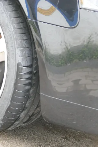 A3 8P Stoßstange Frontstoßstange Stoßfänger vorn Sportback S-line schwarz LZ9Y - Bild 3