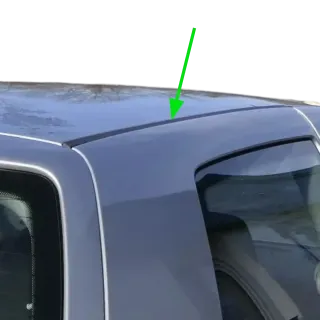 Golf 4 Dachdichtung Dichtung Dach oben rechts 3-Türer Dachleiste HINTEN - Bild 1