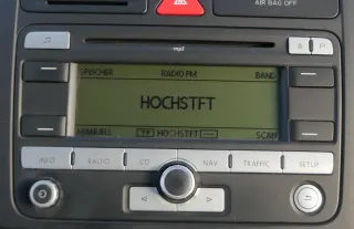 Passat Golf 5 Radio Navi Navigationssystem  BNO 881 1K0035191D RNS 300 MP3 +Code - Bild 1