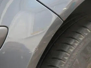 VW Golf 4 Limousine Stoßstange hinten Heckstoßstange Stoßfänger blau LC5H - Bild 11