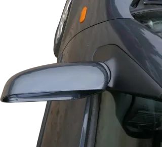 VW Golf 4 Bora elektrischer Spiegel vorne links Außenspiegel grau LC7V  & Glas - Bild 4