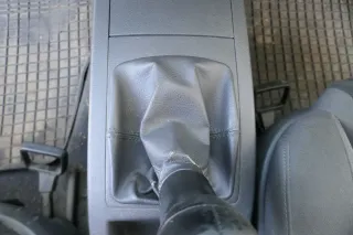 VW Polo 9N 9N3 Schaltknauf Schaltsack Schaltung 6Q1711113G Leder schwarz - Bild 7