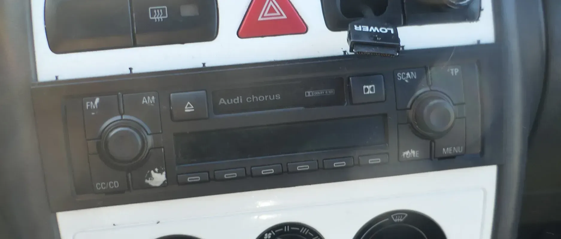 Audi A4 8E Radio Audi Kasette Original chorus inkl. Code 8E0035152 8E0 035 152 - Bild 1