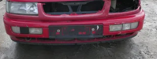 VW Passat 3A 35i Stoßstange vorne Frontstoßstange Pralldämpfer rot LY3D GL G - Bild 1