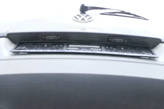 VW Polo 9N 9N3 Stoßstange Heckstoßstange hinten weiß LB9A - Bild 7