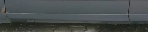 A4 B6 8E NUR Zierleiste Leiste Abdeckung Tür vorne links unten grau 8E0853959