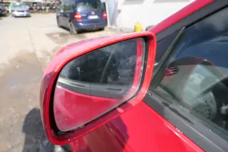 VW Passat 3B 3BG elektrischer Spiegel Außenspiegel links mit Glas rot LY3D - Bild 3