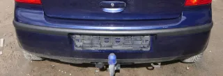 VW Polo 9N 9N3 Stoßstange Heckstoßstange hinten blau LB5N - Bild 2