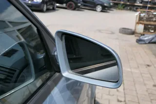 Audi A4 B6 B7 8E Spiegel Außenspiegel rechts elektrisch verstellbar blau LY7R - Bild 2