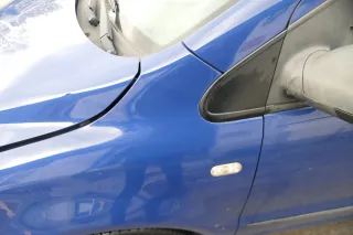 VW Fox Kotflügel vorne links blau LL5M - Bild 3