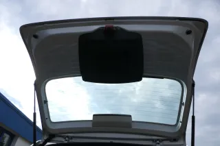 VW Fox 5Z Heckklappe Kofferraumklappe Klappe hinten + Scheibe silber LA7W - Bild 6