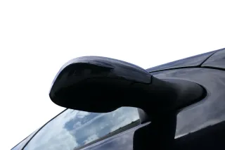 Skoda Fabia 6Y mechanischer Spiegel Außenspiegel rechts grau schwarz LF9R Glas - Bild 2