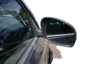 Fabia 5J elektrisch Spiegel Außenspiegel rechts mit Glas - grau LF8J - Bild 2
