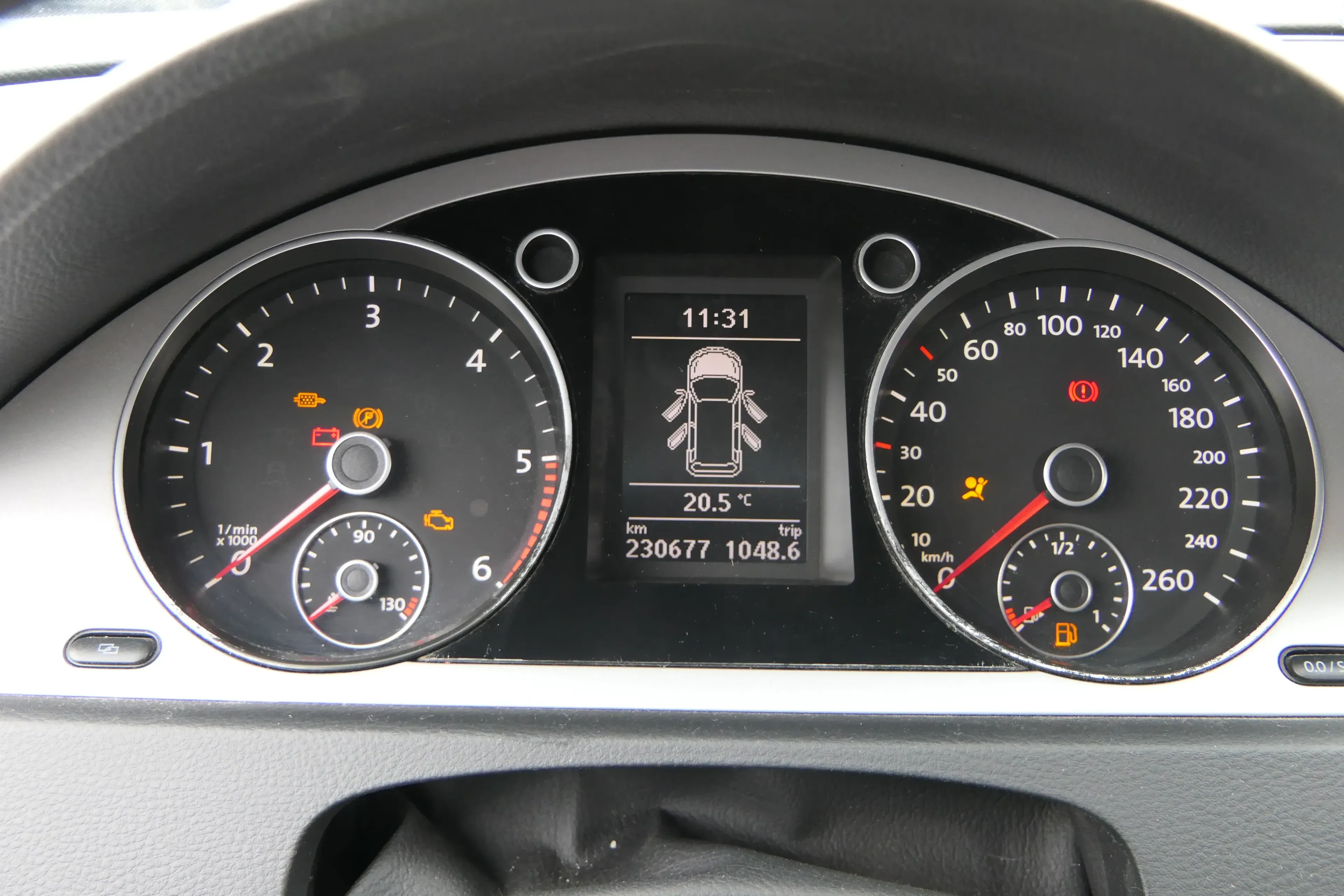 VW Passat 3C Tacho Tachometer 230.000km 3C0920872G Diesel TDI - Bild 1