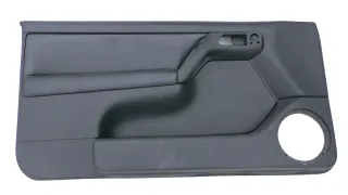 Golf 4 3 1E Cabrio 1E Türverkleidung Verkleidung Tür vorne links schwarz LEDER - Bild 1