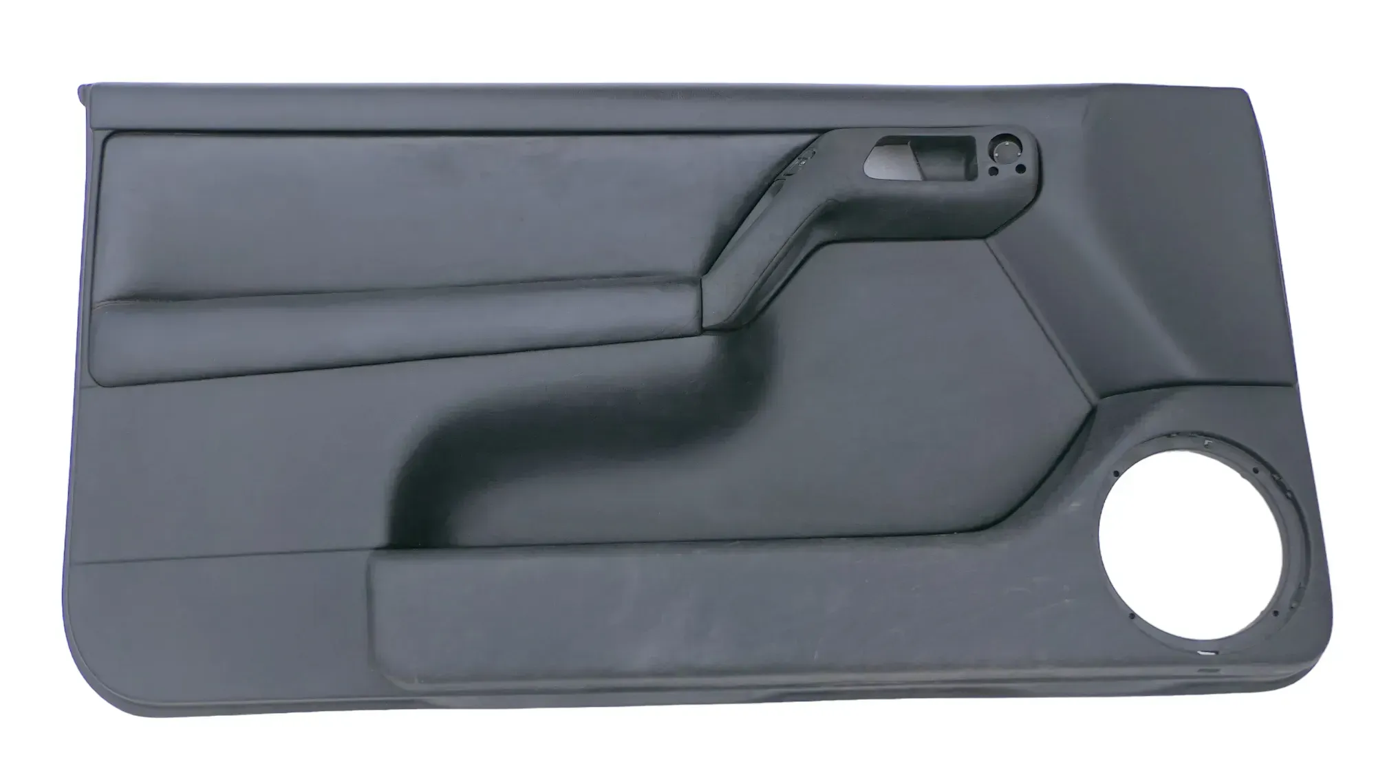 Golf 4 3 1E Cabrio 1E Türverkleidung Verkleidung Tür vorne links schwarz LEDER - Bild 1