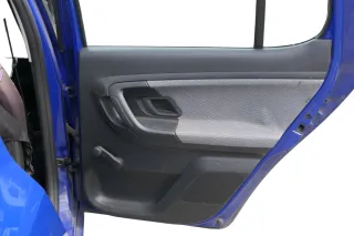 1x Skoda Fabia 5J Stufenheck Türverkleidung Verkleidung Tür hinten rechts Griff - Bild 1