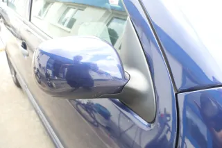 Skoda Fabia 6Y elektrisch Spiegel Außenspiegel rechts mit Glas blau LF5U - Bild 1