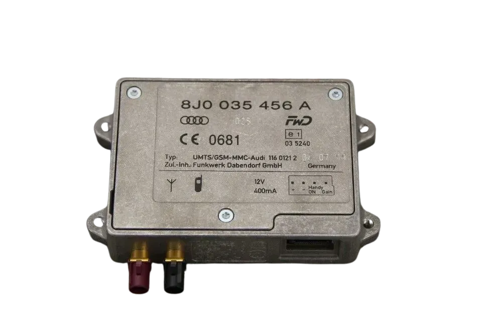 Audi 4 A6 Antenne Steuergerät Verstärker 2 Wege 8J0035456A Compenser Handy - Bild 1