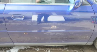 Audi A3 8L Tür Türblatt vorne rechts Beifahrertür blau LZ5K 2/3-Türer - Bild 1