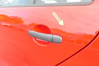 Skoda Fabia 6Y Limousine Schrägheck Tür hinten links rot LF3K - Bild 7