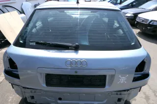 Audi A3 8L Facelift Heckklappe Kofferraumklappe Klappe hinten blau LY7R OHNE Anb - Bild 1
