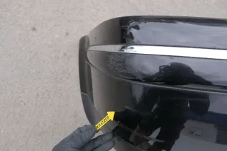 VW Passat 3BG Kombi Stoßstange hinten Heckstoßstange Stoßfäng schwarz LC9Z metal - Bild 2